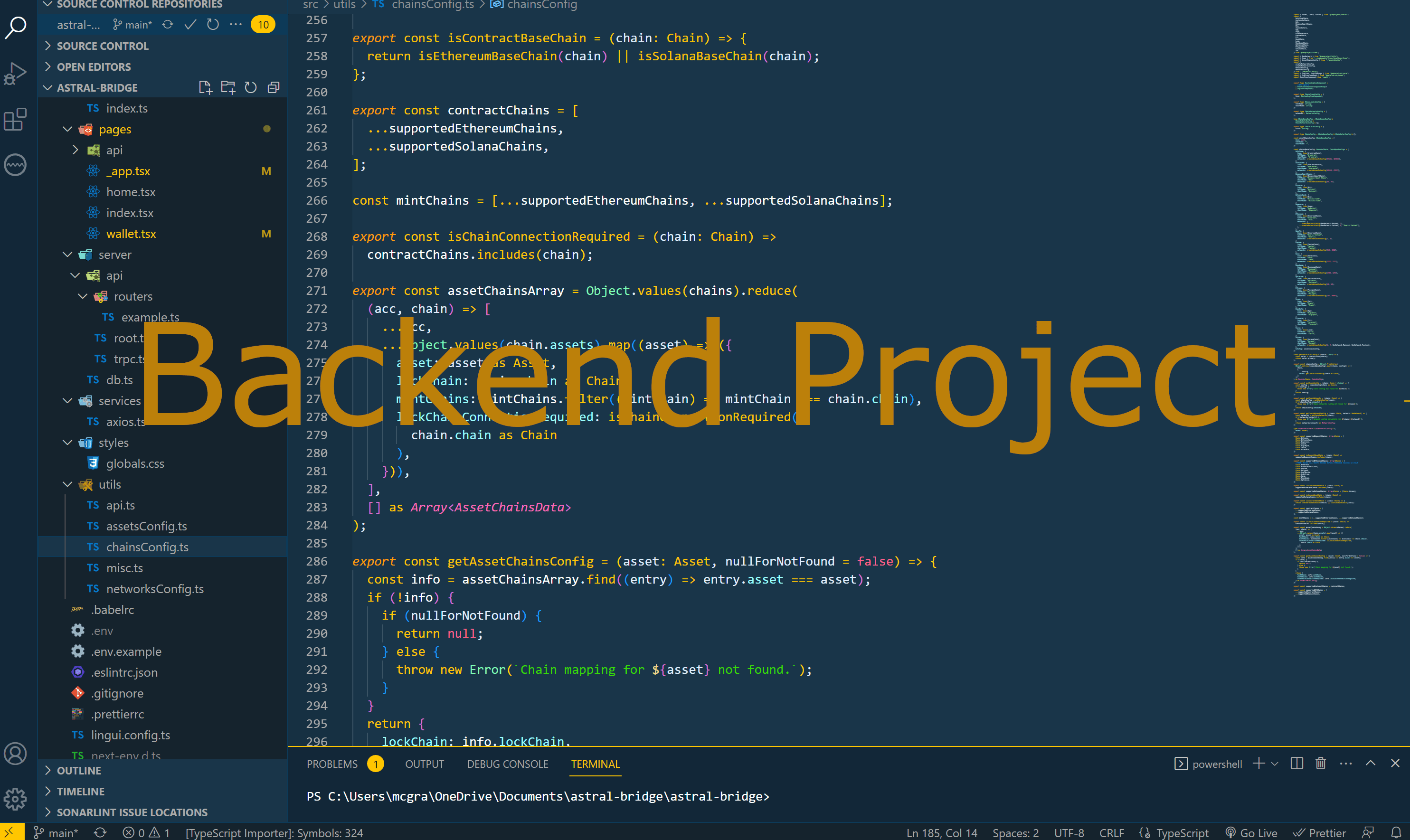Astral Bridge Contracts v1