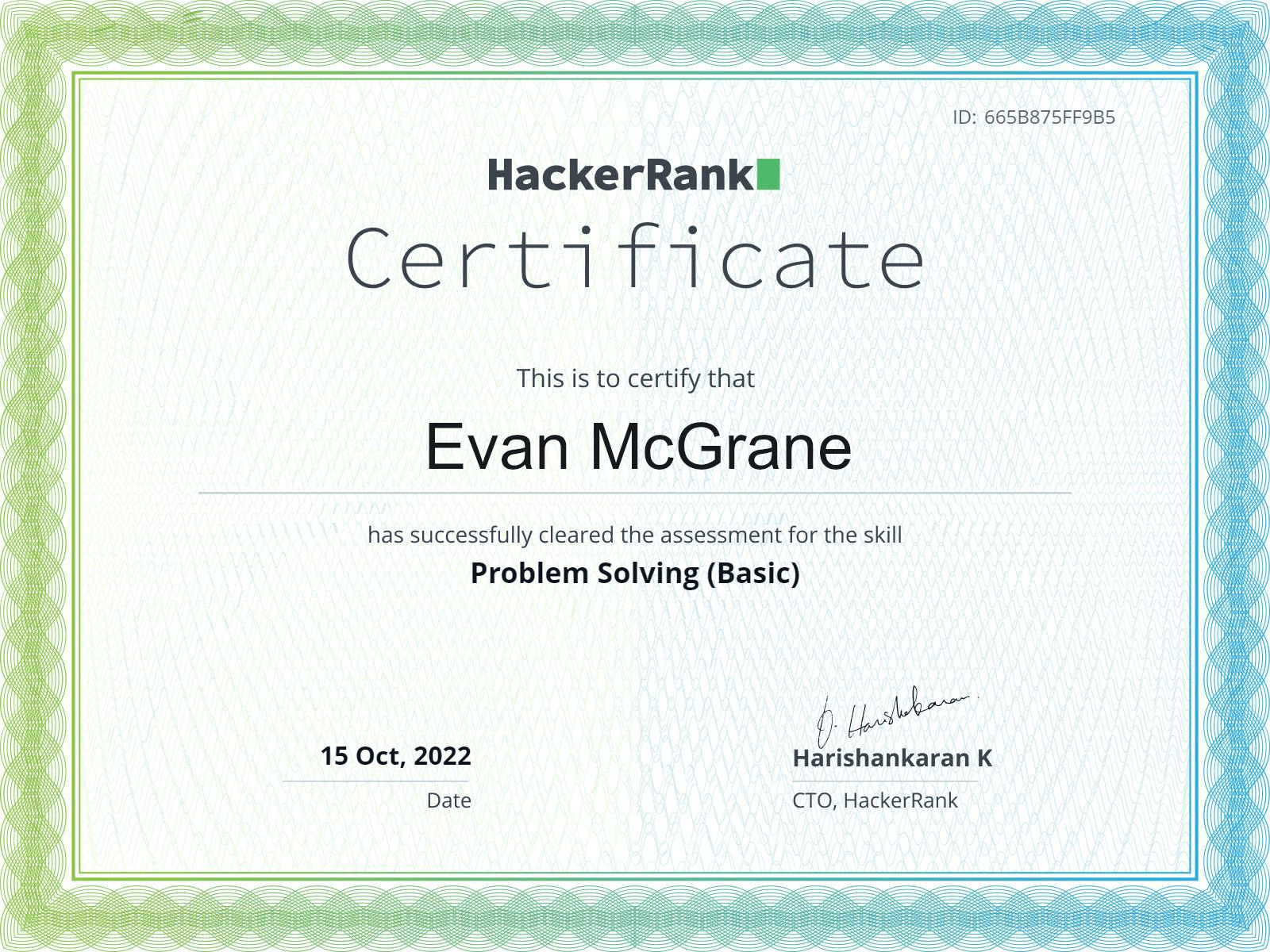 Problem Solving (Basic)